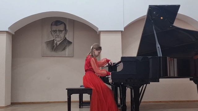 Ишкина Динара. С.Прокофьев "Юмористическое скерцо" смотреть онлайн