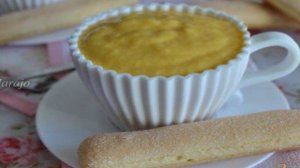 Десертный крем из манго с маскарпоне