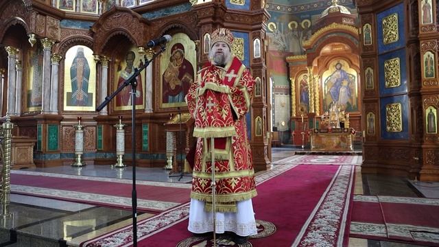 Проповедь митрополита Леонтия в Благовещенском кафедральном соборе, в день памяти Жен-мироносиц смотреть онлайн