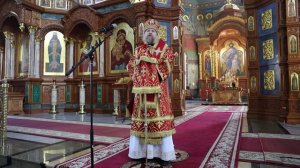 Проповедь митрополита Леонтия в Благовещенском кафедральном соборе, в день памяти Жен-мироносиц