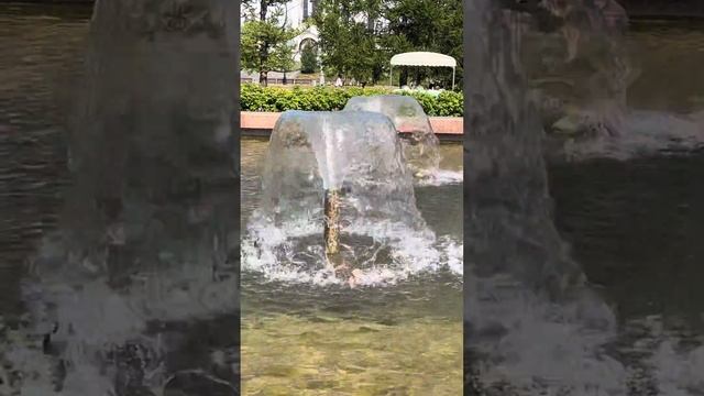 Фонтан на Поклонной горе Москва