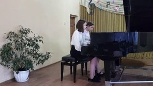 Антонин Дворжак
"СЛАВЯНСКИЙ ТАНЕЦ"
соч.72,ми-минор. Алёна Бабенко и Валерия Никитенко.