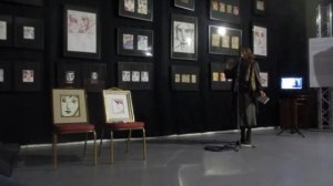 Арт-коллаборация французского художника Кристофа Калежа и автора концептуальной поэзии Ирены Санс.