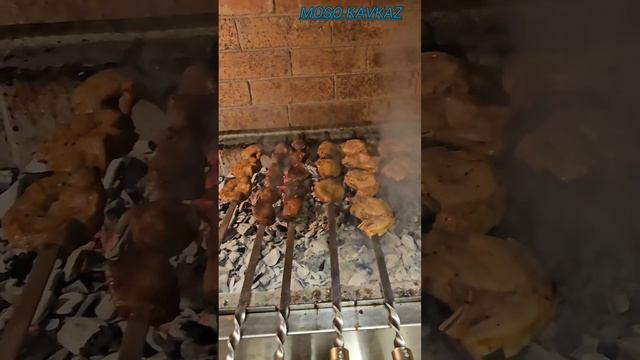 Кавказский шашлык: красивая подача #шашлык #подача шаш
