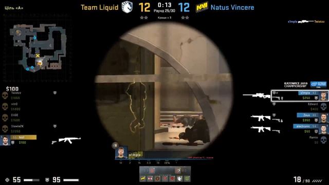 YXO КОММЕНТИРУЕТ ИГРУ НАВИ! МАТЧ ЗА ВЫХОД В ПЛЕЙ-ОФФ / NaVi vs Liquid / IEM Katowice 2019 CSGO смотреть онлайн