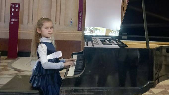 А. Гречанинов. «Звёздная ночь». Исполняет - Борщевская Маргарита (9 лет) смотреть онлайн