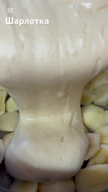 Шарлотка #рецепт #вкуснопростоибюджетно #еда #быстрое?