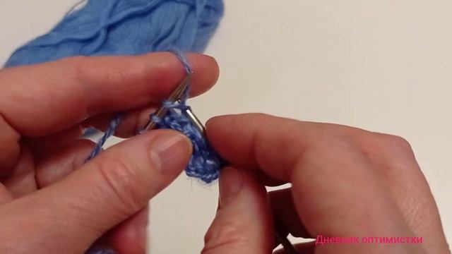 ОЧЕНЬ ПРОСТОЙ И КРАСИВЫЙ УЗОР СПИЦАМИ #дневникоптимистки #вязание