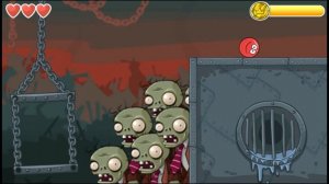 КРАСНЫЙ ШАР НАПАЛ НА ЗОМБИ ПРОТИВ РАСТЕНИЙ Круглый Шарик Plants vs zombies Red Ball 4 Мультик .