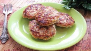 Котлеты с рисом и молоком