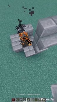 Как построить камин в Minecraft