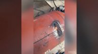 Мангал из газового баллона Mongal from gas bottle