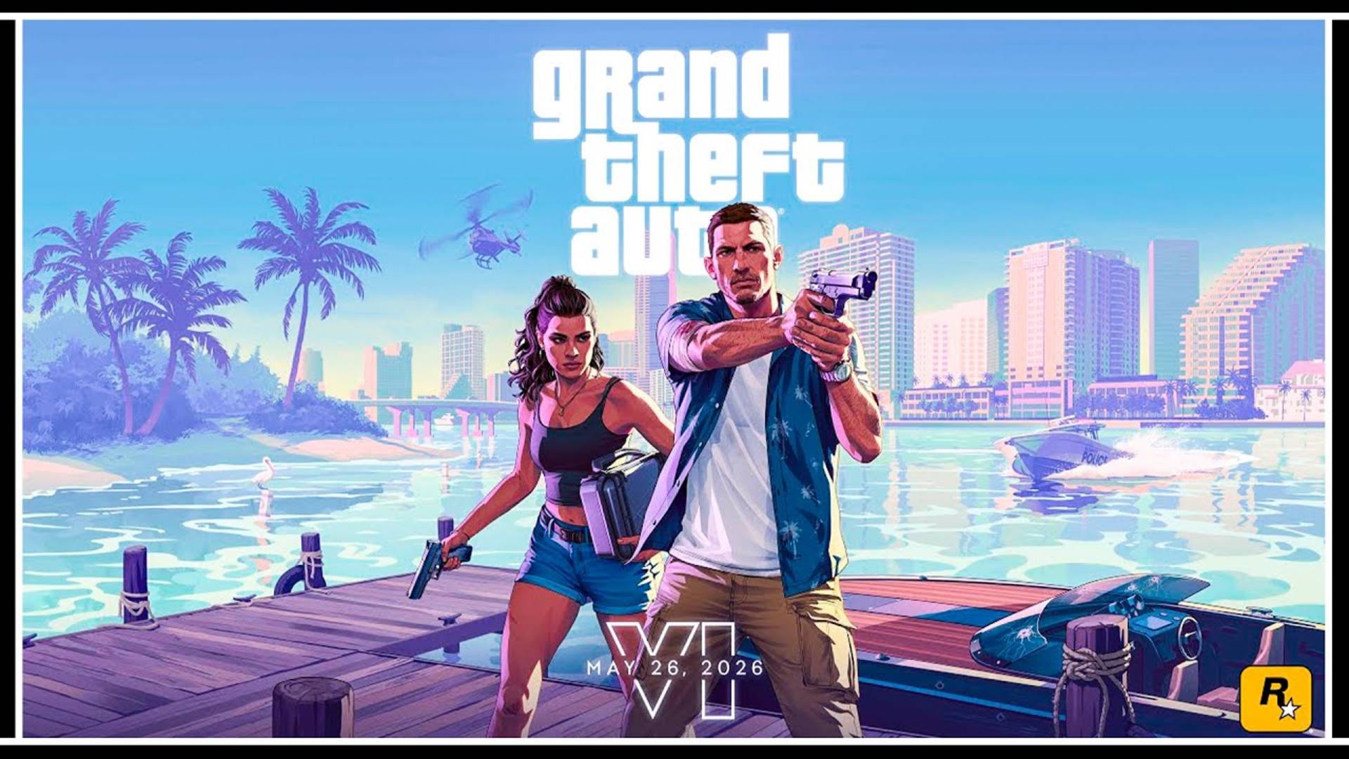 Grand Theft Auto 6 (Trailer №2 - Русские субтитры)