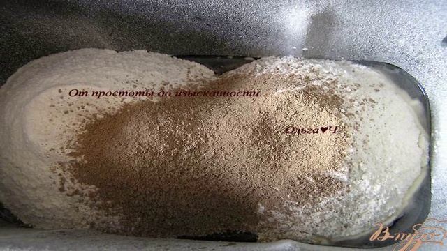 Постный хлеб с мукой из семян льна