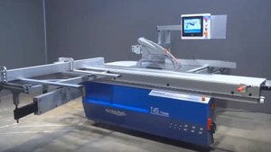 Форматно раскроечный станок T45 с ЧПУ. Электровылет и электронаклон пилы. Диск до 600 мм.