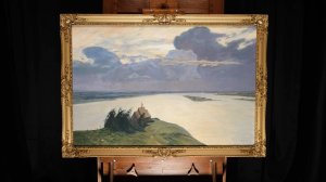 Исаак Ильич Левитан "Над Вечным покоем"