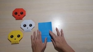repeat and play Показываю как сделать череп на Хэллоуин из бумаги