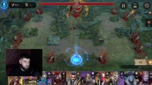 Watcher of Realms ПРОХОЖДЕНИЕ 18 ЭТАПА рейд материалов для артефактов / Команда рейд материалов WoR