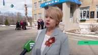 В Ухте завершилась акция «Знамя Победы». Копия штурмового флага Красной армии обошла 22 школы