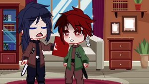 {meme}|улыбка|°гию и танджиро°