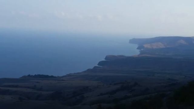 Эчки-Даг. Панорама от Кара-Даг и Меганом. 5 Сентября 2018. смотреть онлайн