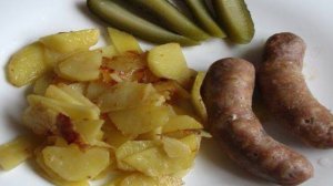 Колбаски на пару в мультиварке.