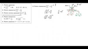 Решение показательных уравнений и неравенств 10 КЛАСС