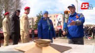 Вечный огонь впервые зажгли в деревне Домозерово Череповецкого района