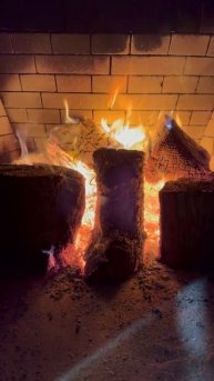 На огонь 🔥 можно вечно смотреть#камин#огоньлюбви#2025#с