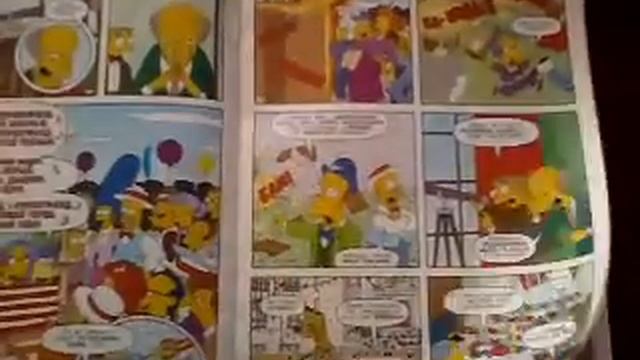 Обзор комикса The Simpsons  64  Симпсоны Издательство ИДК комикс