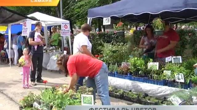 В Самаре прошел фестиваль цветов
