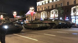 Танки на Тверской 3 мая 2025. Репетиция Парада Победы.