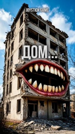 Дом монстр,Дом странных дел ужас, хоррор смотреть на JoyStickGame#shorts