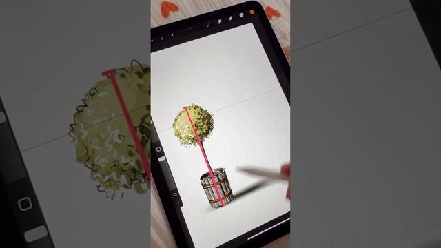 Как сделать одинаковое расстояние между деревьями в к