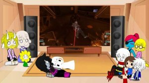 Реакция Undertale на Мармока/COD- Advanced Warfase/Баги, приколы, фейлы ||Gacha club||