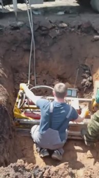 Прокол под дорогой. Видео отзыв от клиента