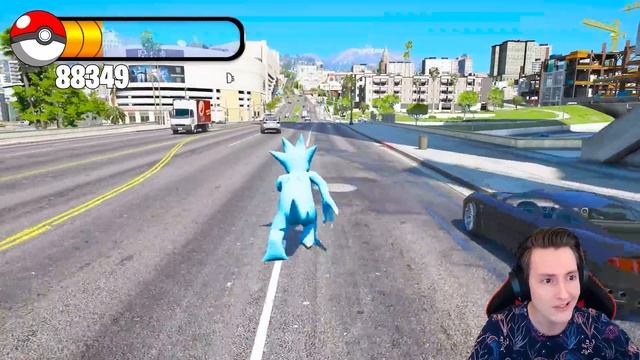СКОРОСТЬ ПОКЕМОНА УМНОЖАЕТСЯ С КАЖДЫМ ШАГОМ в ГТА 5 ОНЛАЙН (GTA 5 ONLINE) смотреть онлайн