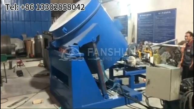 утилизация  медного лома:Наклоните медную печь смотреть онлайн