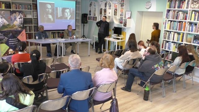 Петр Цыбулькин и Сергей Сущанскиц в рамках проекта Колыма в живописи и литературе