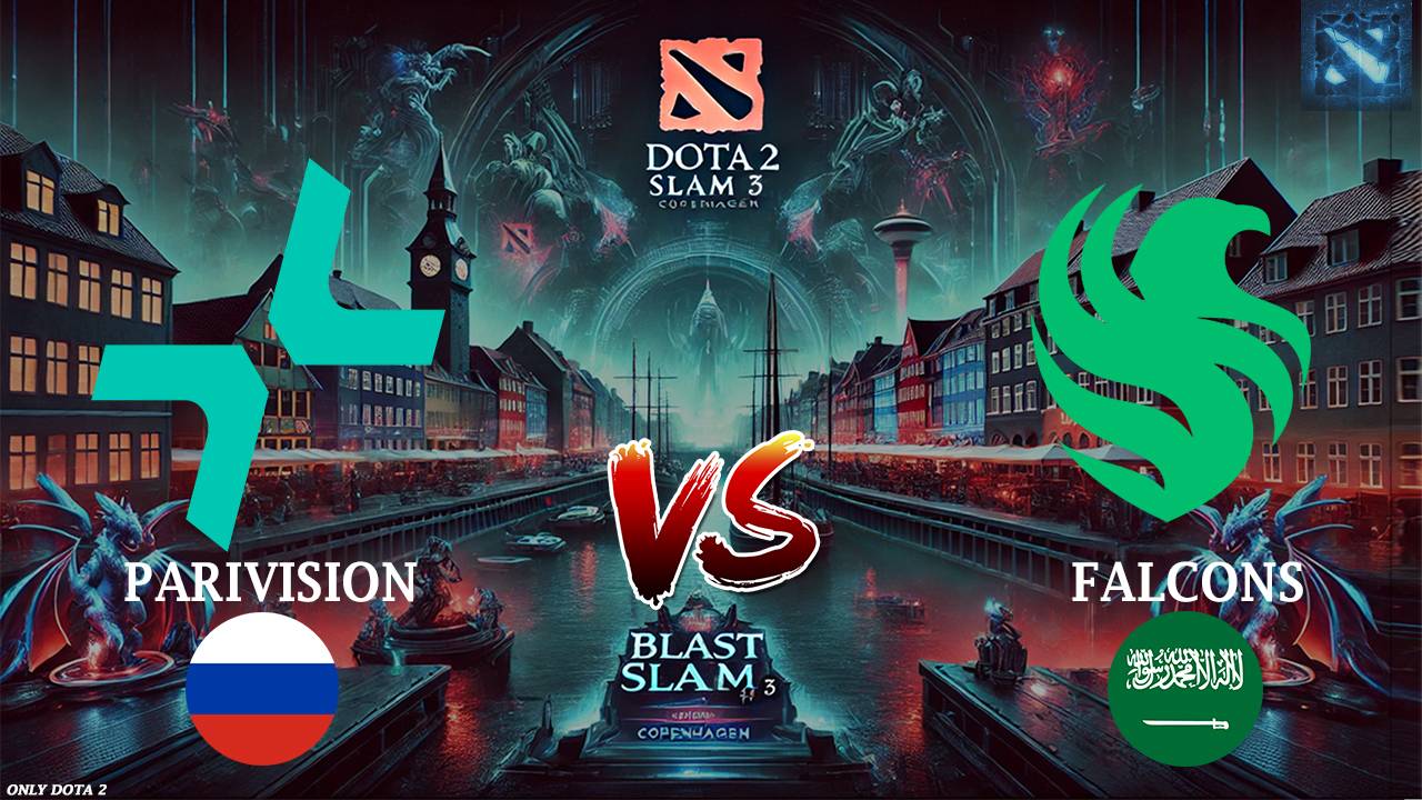 ОПАСНЫЙ МУВ ОТ ПАРИ, СНАЙПЕР ОТ НУНА | Parivision vs Falcons (BO1) BLAST Slam #3