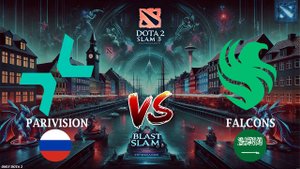 ОПАСНЫЙ МУВ ОТ ПАРИ, СНАЙПЕР ОТ НУНА | Parivision vs Falcons (BO1) BLAST Slam #3