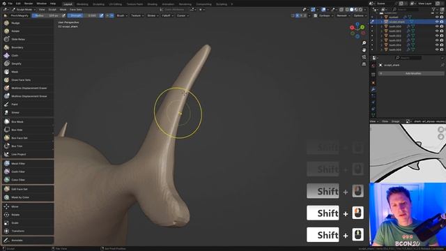 C03L05_shark-sculpting-5 - Final Touches