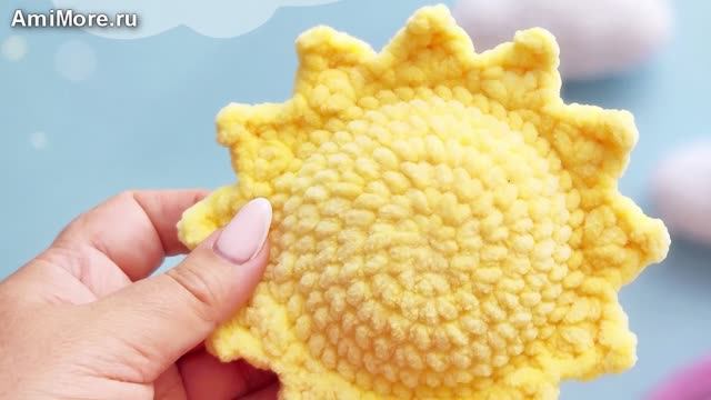 Амигуруми: схема Солнышко | Игрушки вязаные крючком