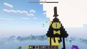 Билл Шифер ВТОРГАЕТСЯ в Майнкрафт! Обзор мода Bill Cipher в