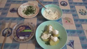 ✅Пробую ПРЕСЕРВЫ  СЕЛЬДЬ филе кусочки с картошкой и ЧЕСНОЧНЫМ соусом,Северная Гавань сельдь