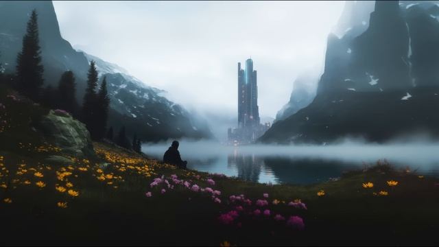 Petralume - Serene Ambient Sci Fi Music with Nature Ambience for Spring