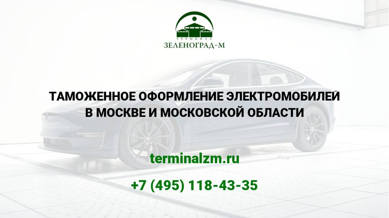 Растаможка электромобилей