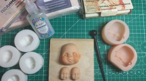 Изготовления личика для ватной игрушки.