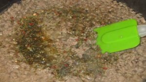 Фарш с картофелем на сковороде