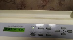 Демонстрация работы плоттера Mimaki CG-60SL - Часть 2